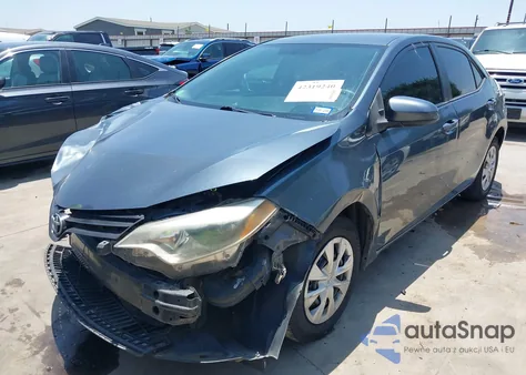 2016 Toyota Corolla L from USA, damaged, VIN 2T1BURHE0GC557217